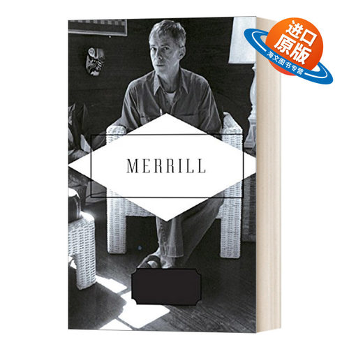 英文原版 James Merrill Poems 詹姆斯·梅里尔诗选 Everyman精装收藏版 口袋诗歌系列 口袋诗歌系列 英文版 进口英语原版书籍