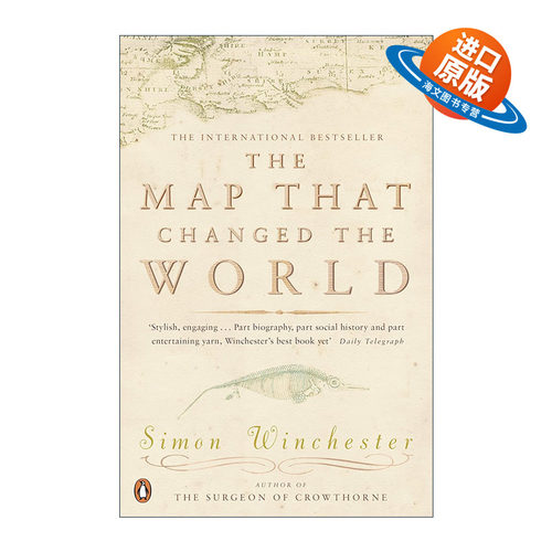 英文原版 The Map That Changed the World 改变世界的地图 西蒙·温切斯特 英文版 进口英语原版书籍