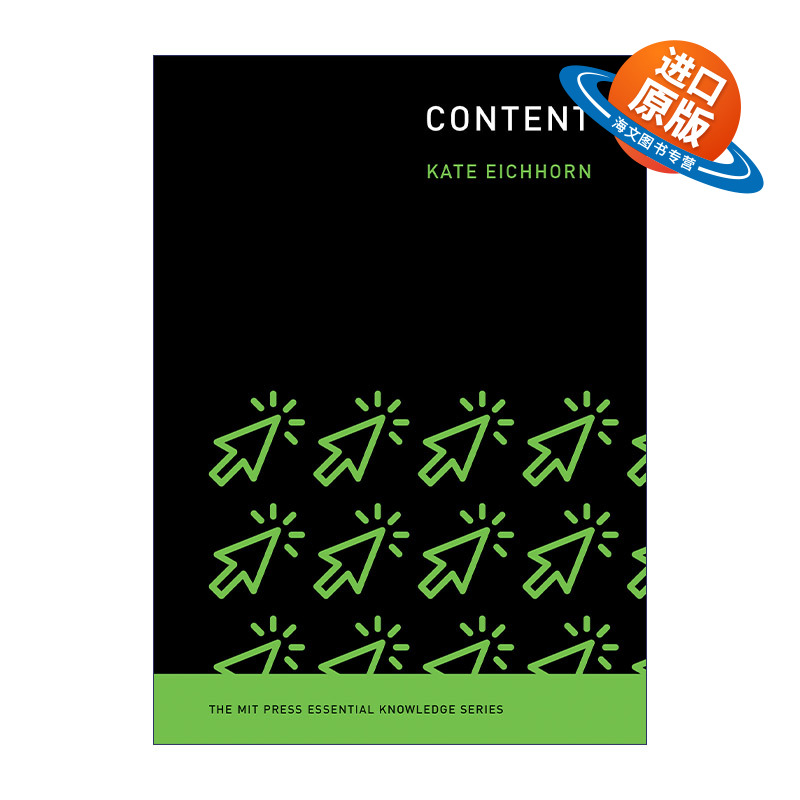 英文原版 Content The MIT Press 内容 内容产业 互联网 传媒学 Kate Eichhorn 英文版 进口英语原版书籍