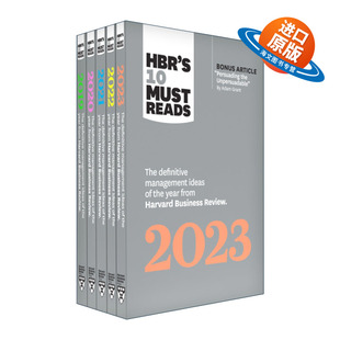 from 套裝 Must 英文版 5本盒裝 HBR 書籍 英文原版 2023年新版 Years Reads Books 進口英語原版 5年書單 哈佛商業(yè)評論管理