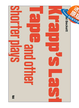 英文原版 Krapp's Last Tape and Other Dramatic Pieces 克拉普最后的录音带和其他戏剧作品 Samuel Beckett塞缪尔·贝克特