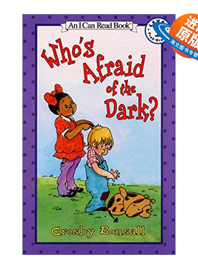 英文原版 Who's Afraid of the Dark 谁害怕黑夜? I Can Read level 1分级阅读 英文版 进口英语原版书籍