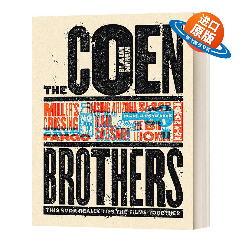 英文原版 精装 Coen Brothers 科恩兄弟 这本书真的把电影联系在了一起 精装 英文版 进口英语原版书籍