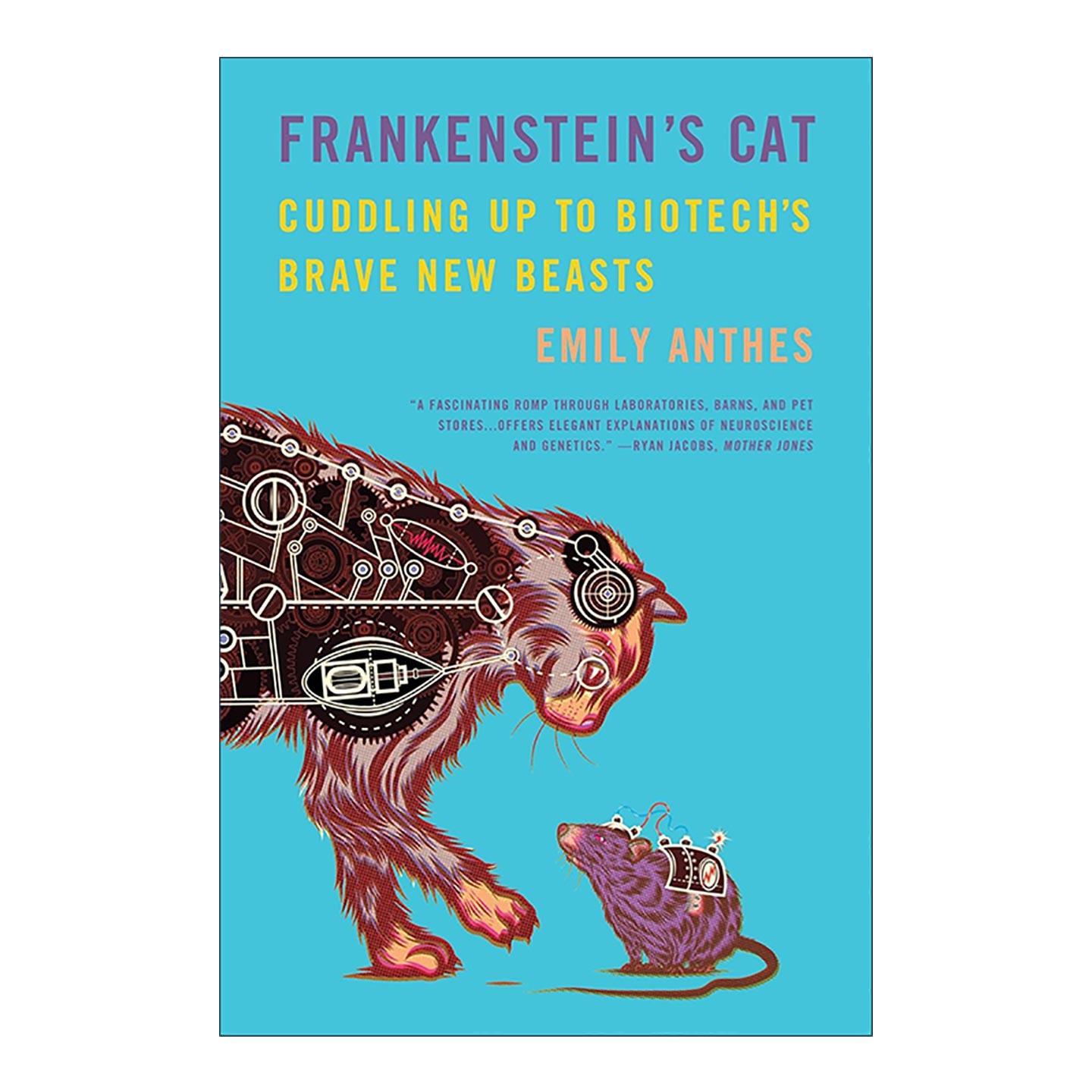 英文原版 Frankenstein's Cat 科学怪人的猫 生物技术及其对动物世界影响 2014年斯巴鲁图书奖 英文版 进口英语原版书籍