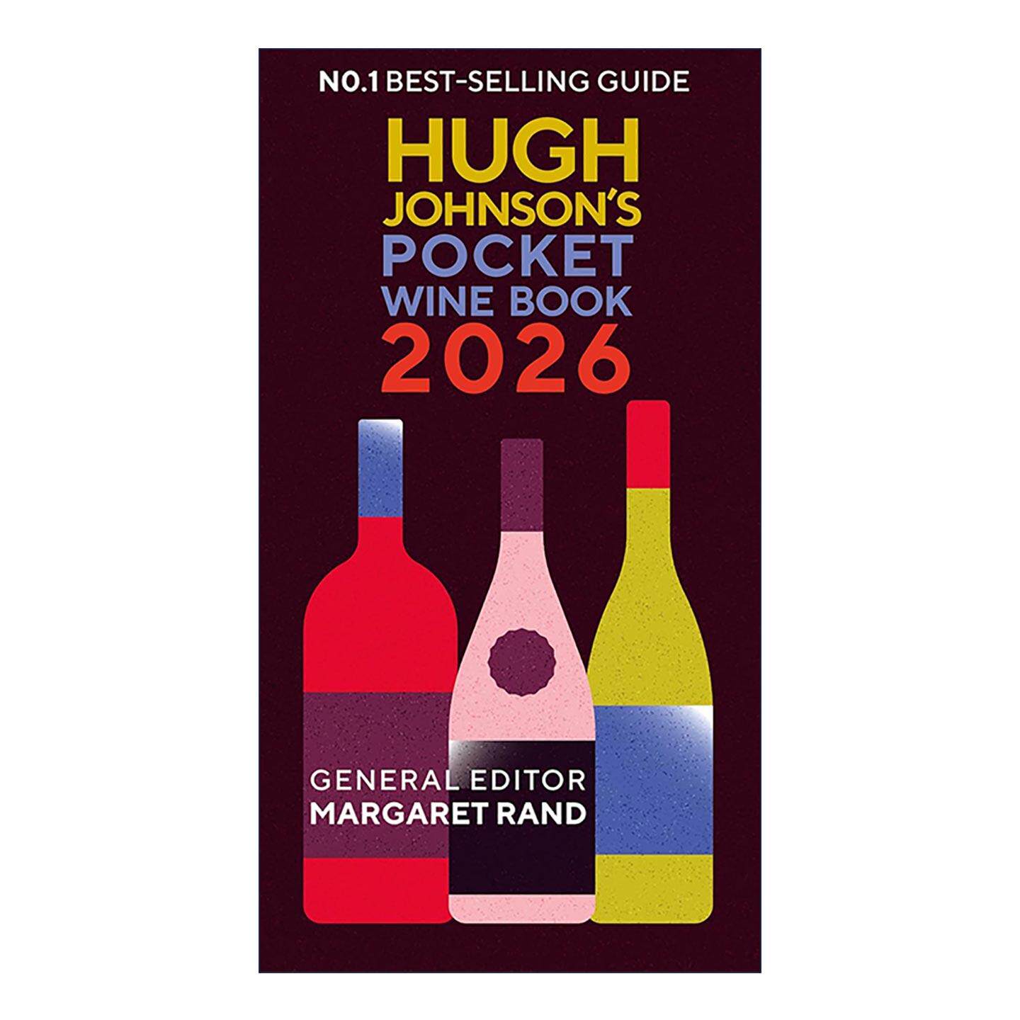 英文原版 Hugh Johnson's Pocket Wine Book 2026 休·约翰逊袖珍葡萄酒指南 精装 英文版 进口英语原版书籍