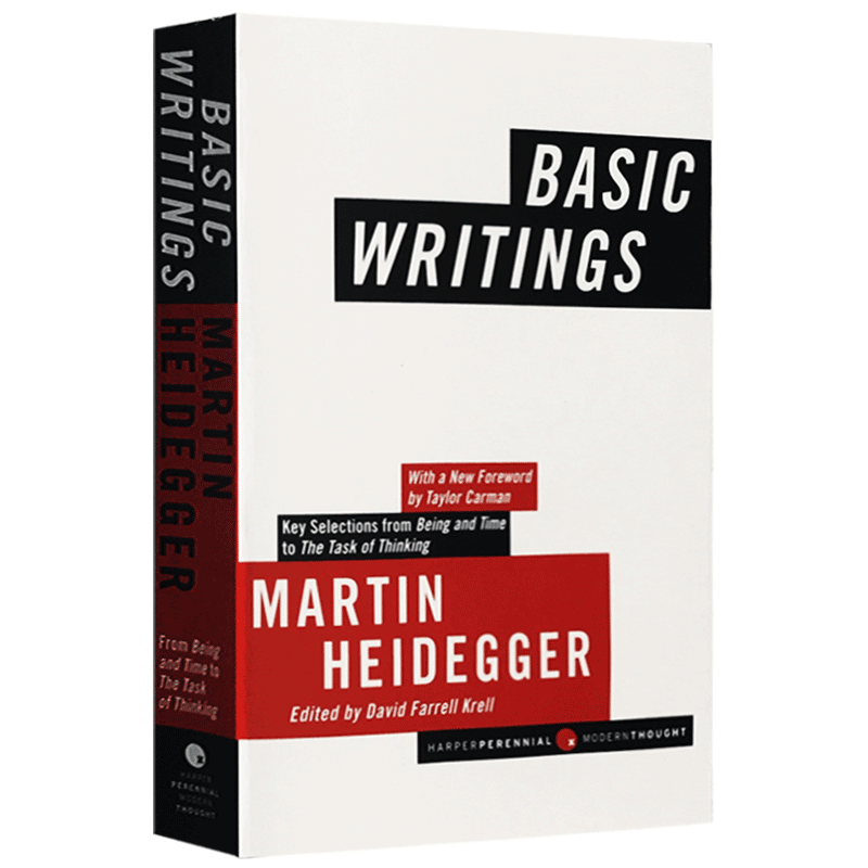 Basic Writings 马丁海德格尔基本写作 英文原版 社会科学哲学书籍 Martin Heidegger 存在与时间 语言的本质 英文版进口英语书籍