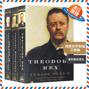 书籍 进口英语原版 西奥多 Edmund Morris 罗斯福三部曲 Roosevelt Theodore 英文版 英文原版 Trilogy 精装 Bundle