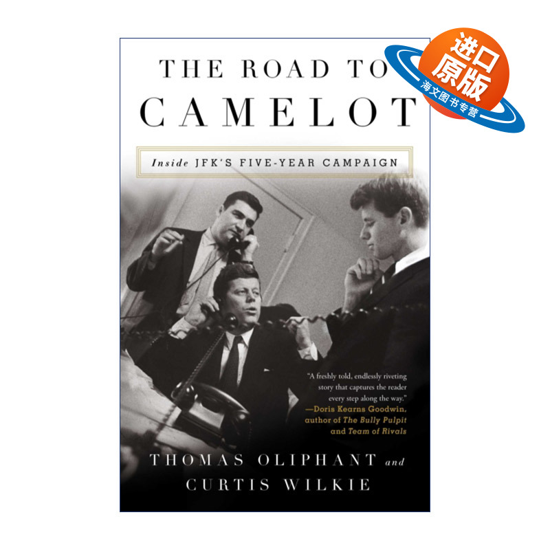 英文原版 The Road to Camelot JFK竞选之路英文版进口英语原版书籍