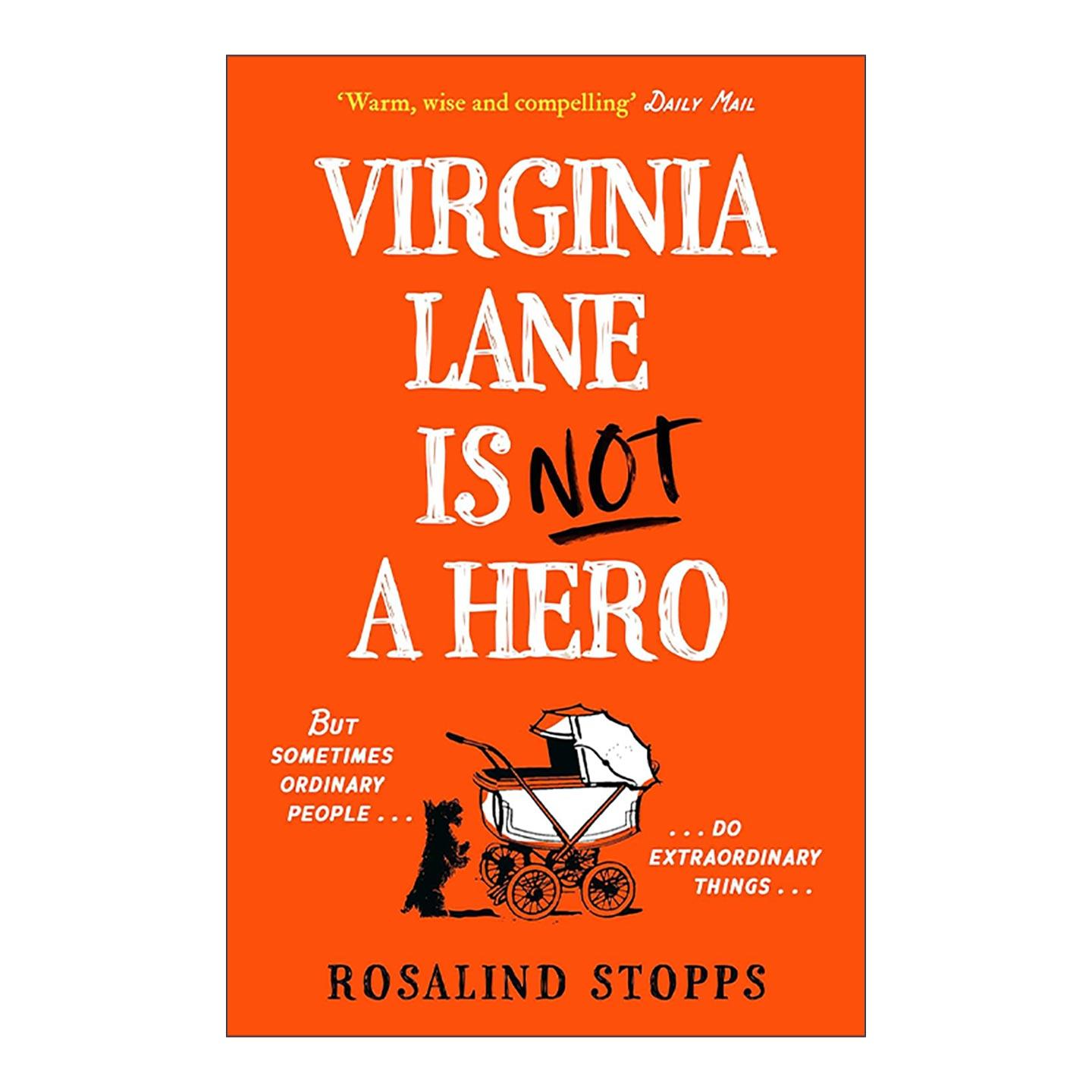 英文原版 Virginia Lane is Not a Hero 弗吉尼亚·莱恩不是一个英雄 Rosalind Stopps 女性幽默友谊犯罪小说 进口英语原版书籍