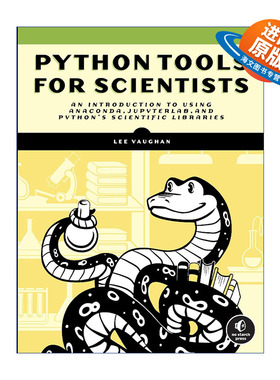 英文原版 Python Tools for Scientists 给科学家的Python工具 使用Anaconda JupyterLab和Python科学库导论 英文版 进口书籍