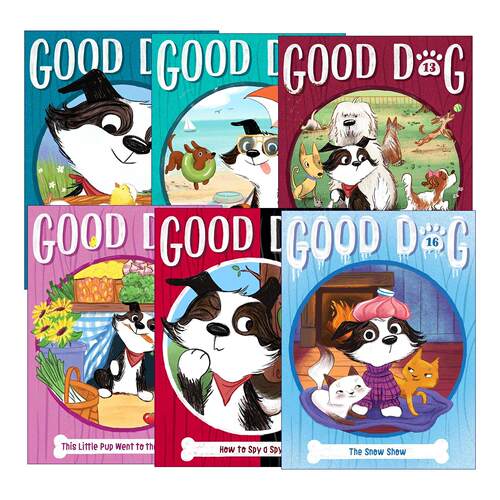 英文原版 Good Dog 好狗狗系列6册 动物主题章节书 英文版 进口英语原版书籍