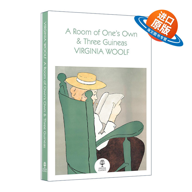 英文原版 A Room of One's Own and Three Guineas 一间自己的房间 三枚金币 弗吉尼亚·伍尔芙 柯林斯经典文学系列 英文版