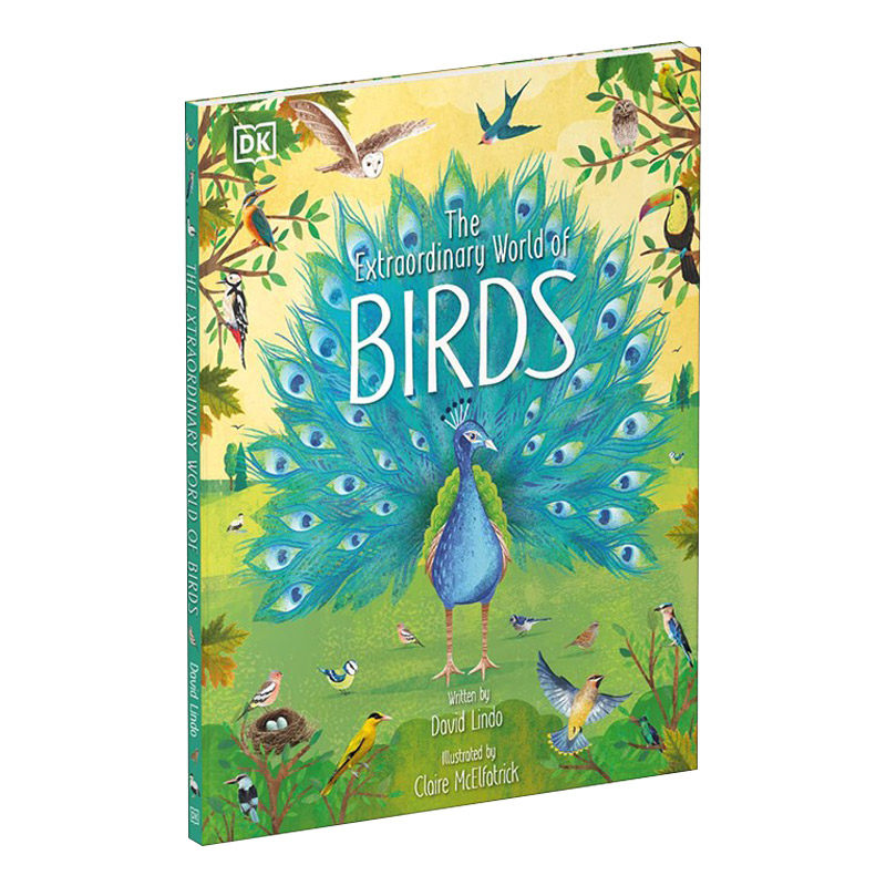 英文原版 精装 the extraordinary world of birds 鸟类的非凡世界