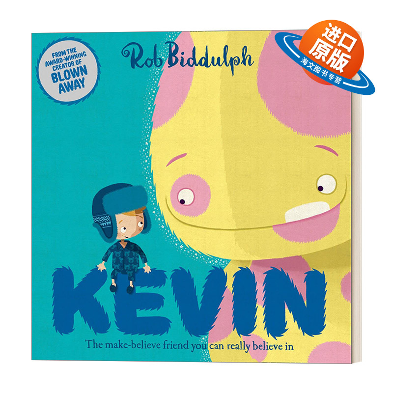 英文原版绘本 Kevin 凯文的故事 罗伯·比达尔夫 亲子互动共读早教书 宝宝社交礼仪好习惯养成绘本 英文版 进口英语原版书籍