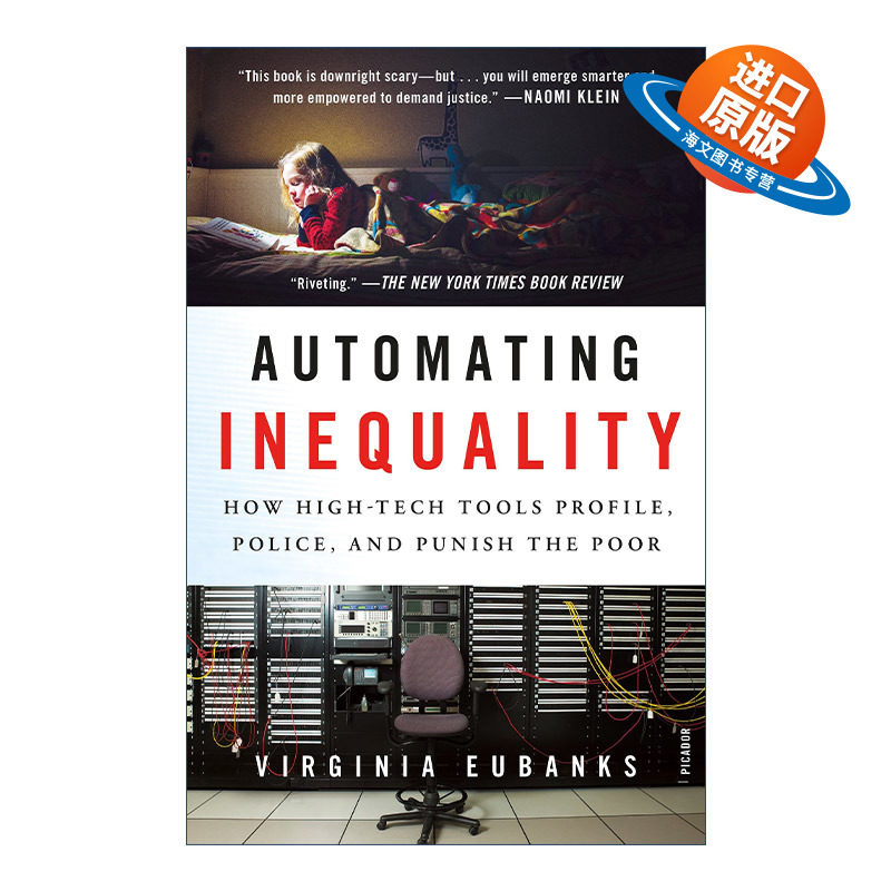 英文原版 Automating Inequality 自动不平等 高科技如何锁定 管制和惩罚穷人 英文版 进口英语原版书籍