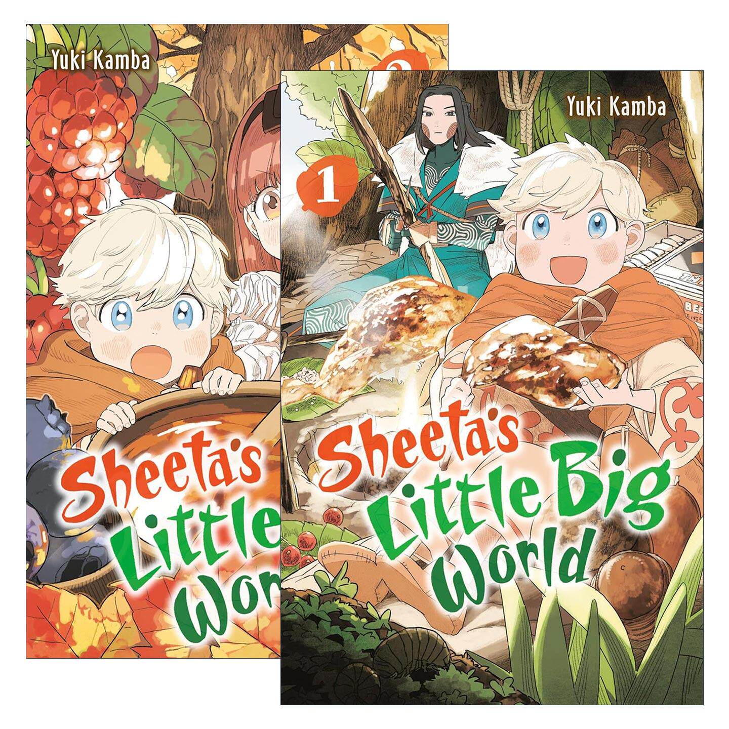 英文原版 Sheeta's Little Big World 希塔的小小大世界系列2册 奇幻漫画 取材于借东西的小人阿莉埃蒂 宫崎骏 Yuki Kamba 进口书