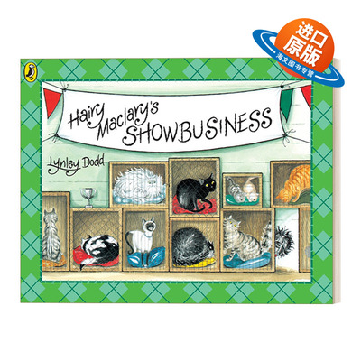 英文原版 Hairy Maclary's Showbusiness 毛毛狗与猫咪选美大赛 新西兰作家Lynley Dodd经典儿童绘本 英文版 进口英语原版书籍