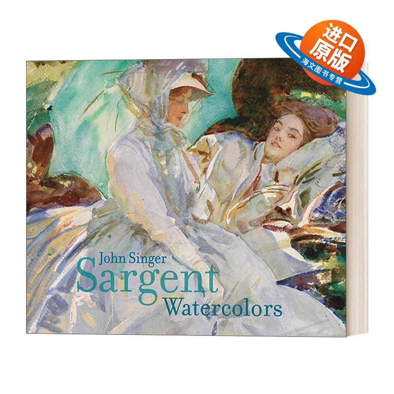 英文原版 John Singer Sargent Watercolors 萨金特水彩画册 精装艺术画册 豆瓣高分推荐 英文版 进口英语原版书籍