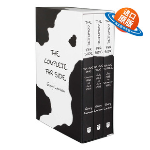 英文版 书籍 Far 3册全集盒装 黑色幽默 远端漫画 Complete Side 进口英语原版 英文原版 盖里拉森 The