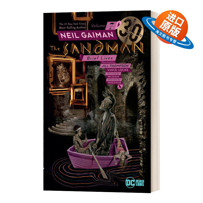 英文原版 The Sandman Vol. 7 Brief Lives - 30th Anniversary Edition 睡魔7 30周年纪念版 英文版 进口英语原版书籍