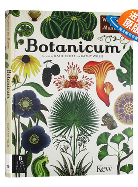 欢迎来到博物馆系列 植物博物馆 英文原版 精装 Botanicum 英文版英语科普读物 精装大开本 进口原版书籍儿童外文书
