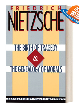 英文原版 The Birth of Tragedy and The Genealogy of Morals 悲剧的诞生与道德谱系 哲学 Friedrich Nietzsche 进口英语原版书