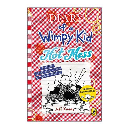 英文原版 Diary of a Wimpy Kid Hot Mess Book 19 小屁孩日记19 一团糟 英文版 进口英语原版书籍