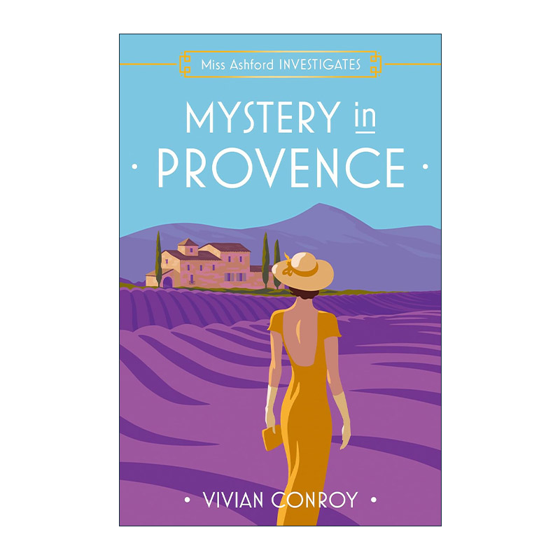 英文原版 Mystery in Provence 上流千金探案系列1 普罗旺斯婚礼谋杀事件 Vivian Conroy畅销悬疑推理小说 英文版进口英语原版书籍