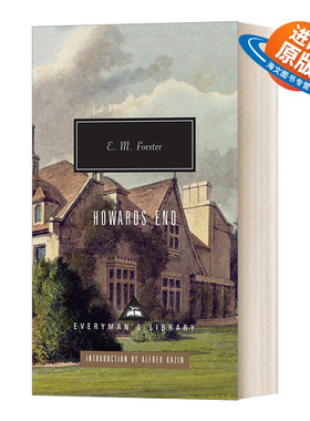英文原版小说 Howards End Everyman's Library Contemporary Classics 霍华德庄园 E. M. Forster福斯特 人人图书馆 进口英语书