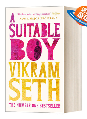 英文原版小说 A Suitable Boy 如意郎君 家庭史诗 英文版 进口英语原版书籍
