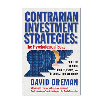 英文原版 Contrarian Investment Strategies 逆向投资策略 伟大投资者大卫·德雷曼 英文版 进口英语原版书籍