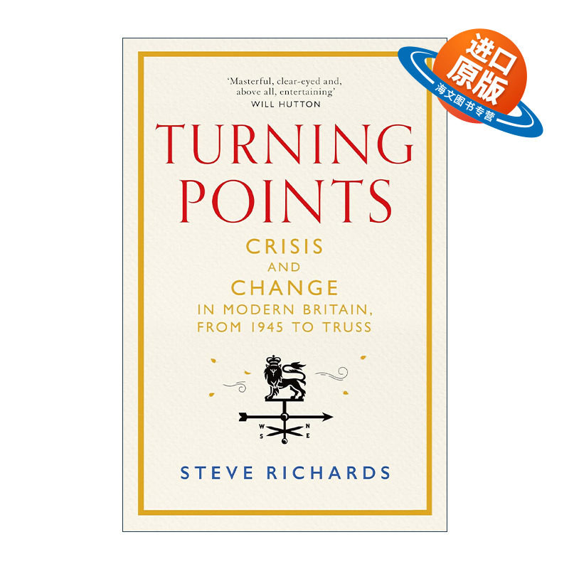 英文原版 Turning Points 转折点 现代英国的危机与变革 欧洲历史精装 英文版 进口英语原版书籍