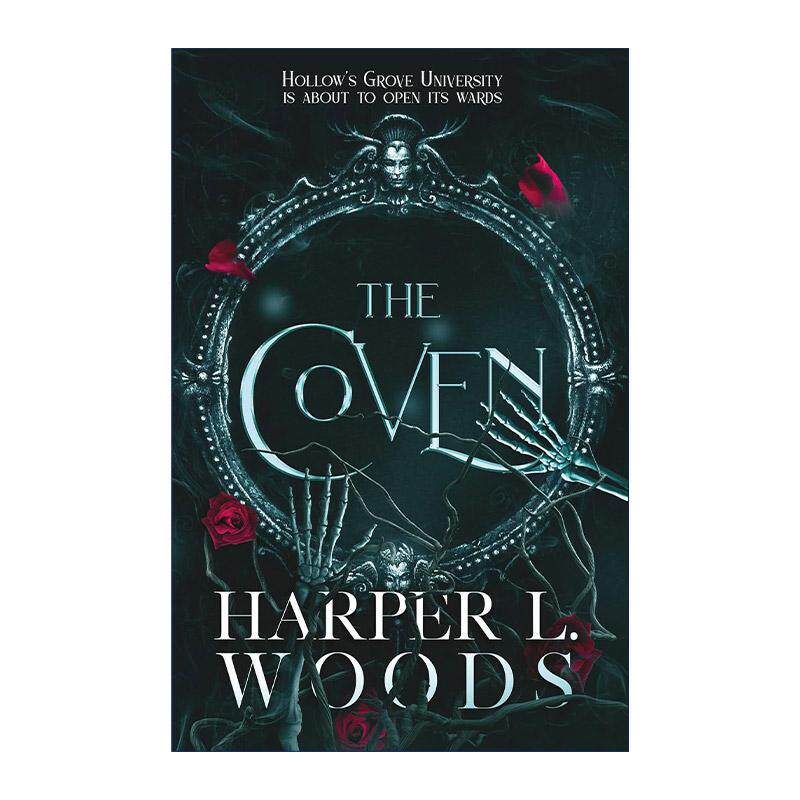 英文原版 The Coven 巫师集会 Harper L Woods畅销奇幻浪漫小说 Coven of Bones系列1 英文版 进口英语原版书籍