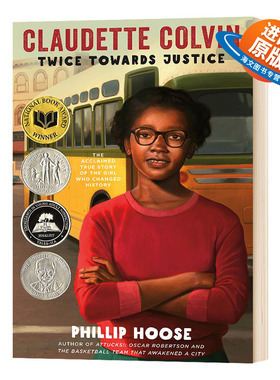 克劳戴特科尔文 英文原版 Claudette Colvin 两次直面司法 英文版 进口英语书籍儿童外文书