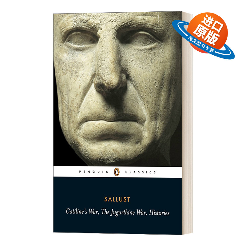 英文原版 Catiline's War The Jugurthine War  Histories 喀提林阴谋与朱古达战争 撒路斯提乌斯 企鹅黑经典 英文版 进口书
