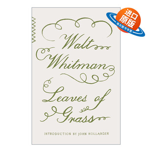 书籍 草叶集 Whitman 沃尔特·惠特曼Walt 诗歌 进口英语原版 Leaves Grass 英文原版 Vintage 英文版 Classics