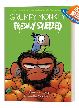英文原版 Grumpy Monkey Freshly Squeezed A Graphic Novel Chapter Book 暴怒猴漫画版 全彩绘本图画书 情绪控制 英文版 进口书