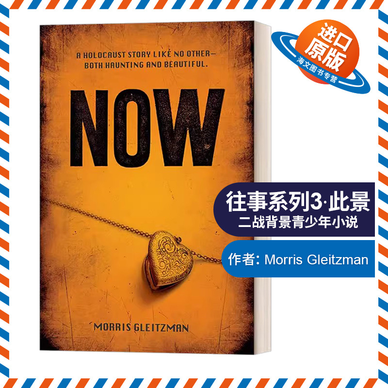 英文原版小说 Now 往事系列3 此景  Morris Gleitzman 二战背景青少年小说 英文版 进口英语原版书籍