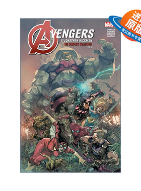 英文原版 Avengers By Jonathan Hickman The Complete Collection Vol.2 复仇者联盟 完整集 卷二 漫威漫画 进口英语原版书籍