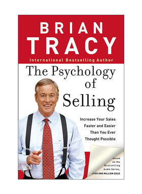 英文原版 The Psychology of Selling 销售中的心理学 恩·崔西 英文版 进口英语原版书籍