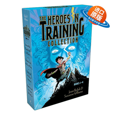 英文原版 The Heroes in Training Collection Books 1-4 英雄在磨练 1-4盒装 希腊神话与英雄的故事 英文版 进口英语原版书籍