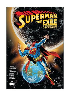 英文原版 Superman Exile and Other Stories Omnibus 超人 流放 及其他故事 精选集 新版 DC漫画 精装经典收藏版 George Perez