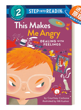 英文原版 Step into Reading 2 This Makes Me Angry Dealing With Feelings 学会处理情绪 这样会让我生气 英文版 进口英语书籍