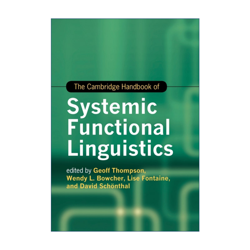 英文原版 The Cambridge Handbook of Systemic Functional Linguistics剑桥系统功能语言学手册英文版进口英语原版书籍