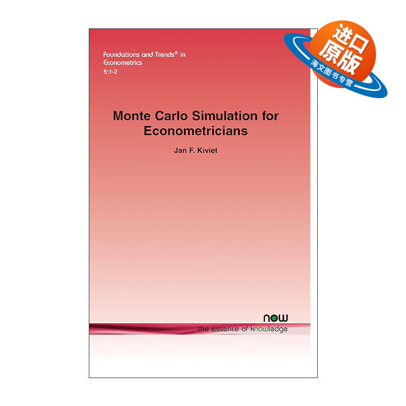 英文原版 Monte Carlo Simulation for Econometricians 蒙特卡洛模拟在计量经济学中的应用 英文版 进口英语原版书籍