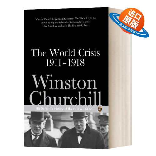 英文原版 The World Crisis 1911-1918 一战回忆录 丘吉尔 英文版 进口英语原版书籍