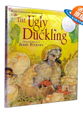 英文原版 The Ugly Duckling 丑小鸭 凯迪克银奖 精装绘本 安徒生 英文版 进口英语原版书籍