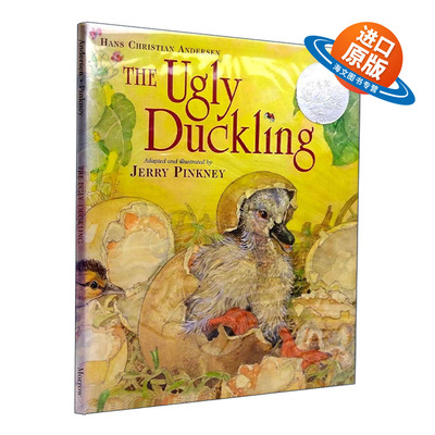 英文原版 The Ugly Duckling 丑小鸭 凯迪克银奖 精装绘本 安徒生 英文版 进口英语原版书籍