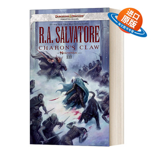 Drizzt 查荣之爪 Charon Neverwinter Claw 英文版 无冬城系列3 Saga 进口英语原版 Legend 龙与地下城 英文原版 书籍 Book