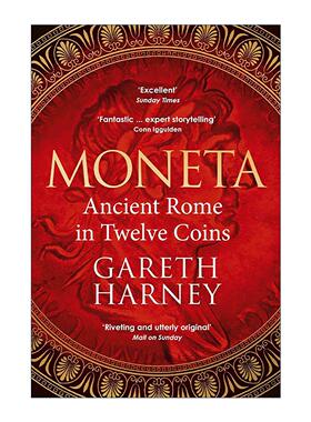 英文原版 Moneta 金钱 十二枚硬币中的古罗马史 加雷斯·哈尼 英文版 进口英语原版书籍